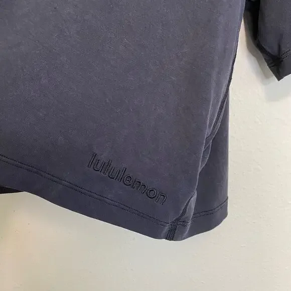 Lululemon Women's Tee Shirt Top Crew Oversized Black - Picture 2 of 6
